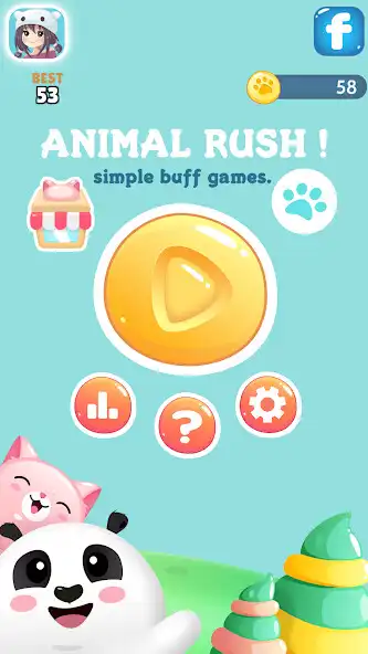 Play [Simple BUFF] Animal Rush !  and enjoy [Simple BUFF] Animal Rush ! with UptoPlay